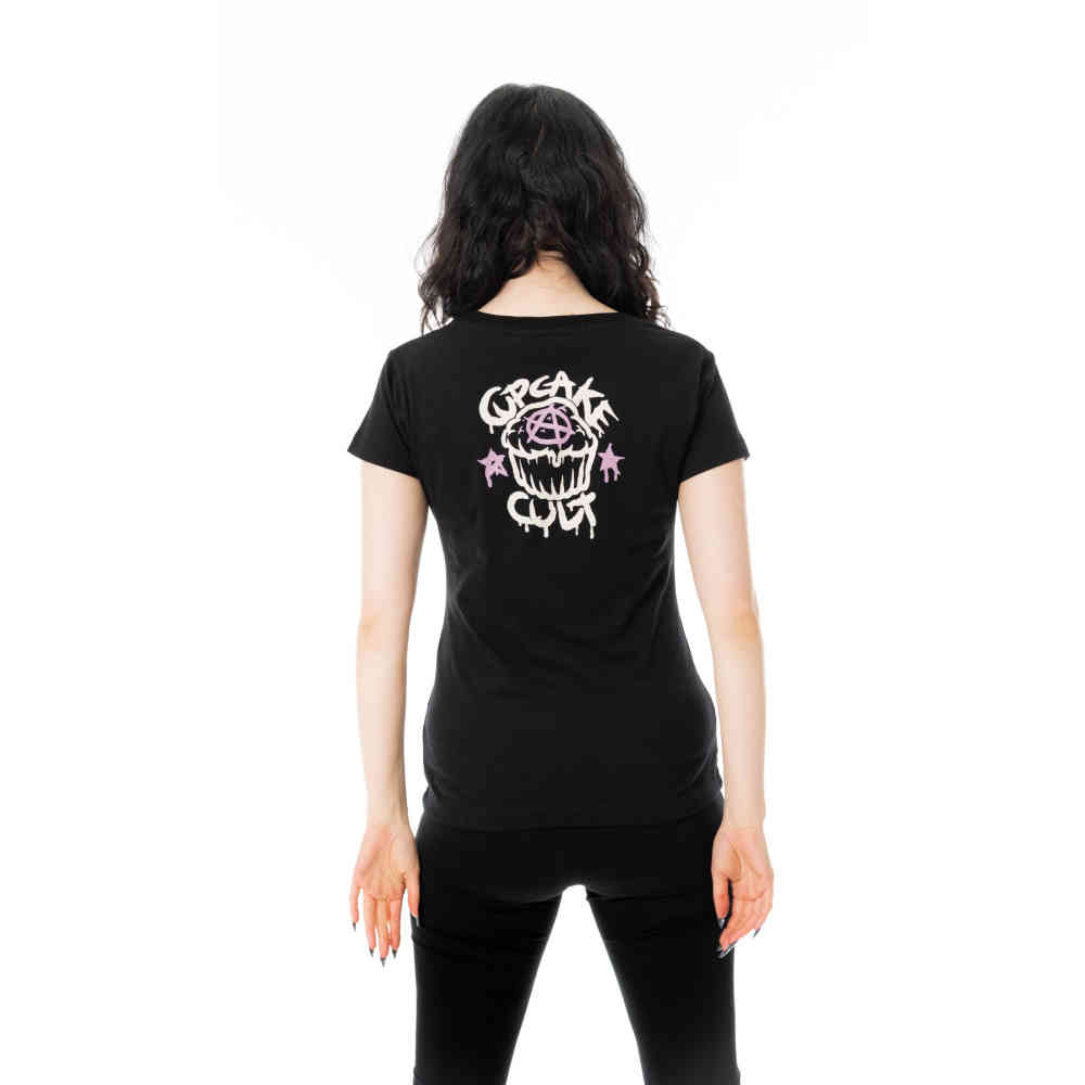 Cupcake Cult - Nine Lives Tshirt Femme - Noir